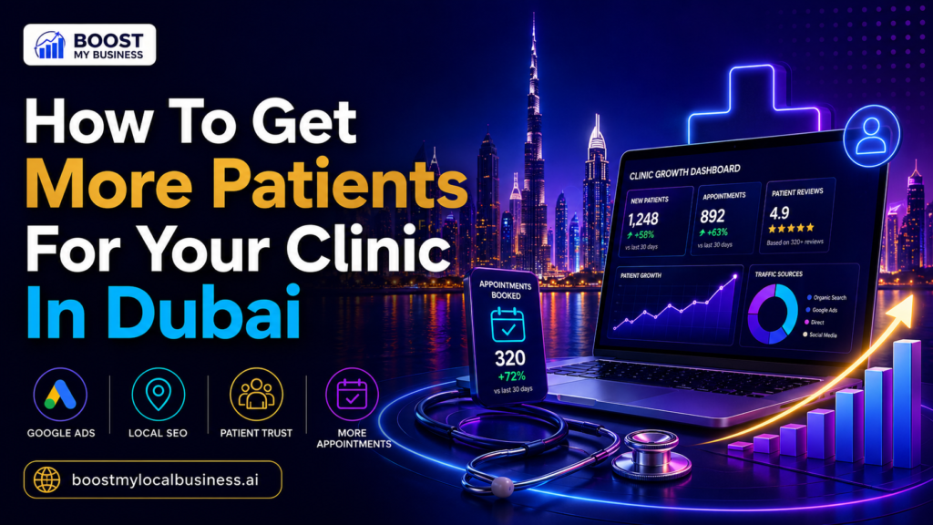 how to get more patients for your clinic in Dubai