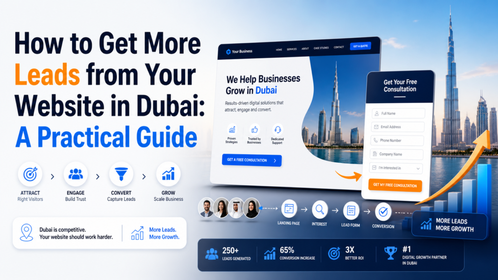 How to Get More Leads from Your Website in Dubai: