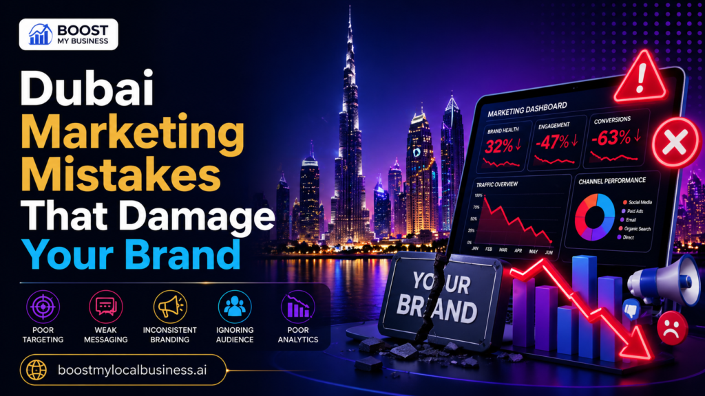 Top 3 Brand-Damaging Marketing Mistakes in Dubai