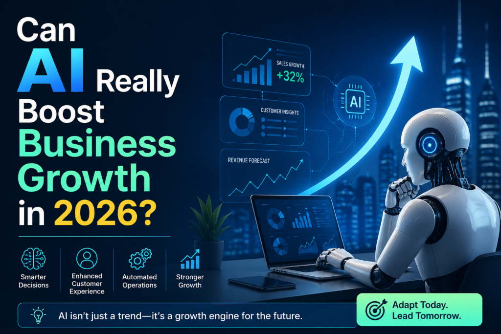 Can AI Really Boost Business Growth in 2026?