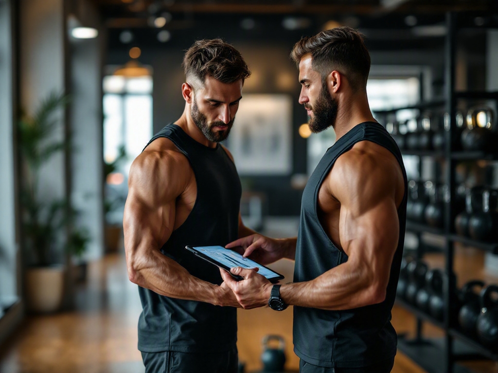 Modern fitness studio in Dubai's Downtown area