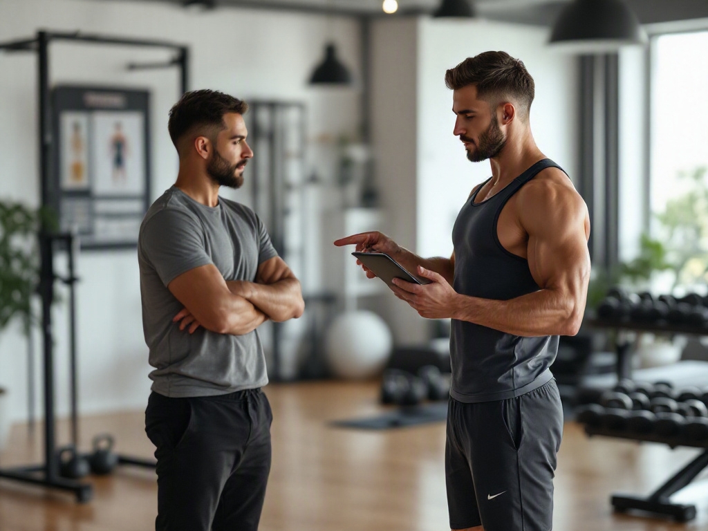 Fitness studio interior
