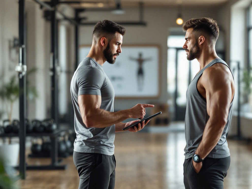 Fitness studio interior in Dubai's Business Bay area
