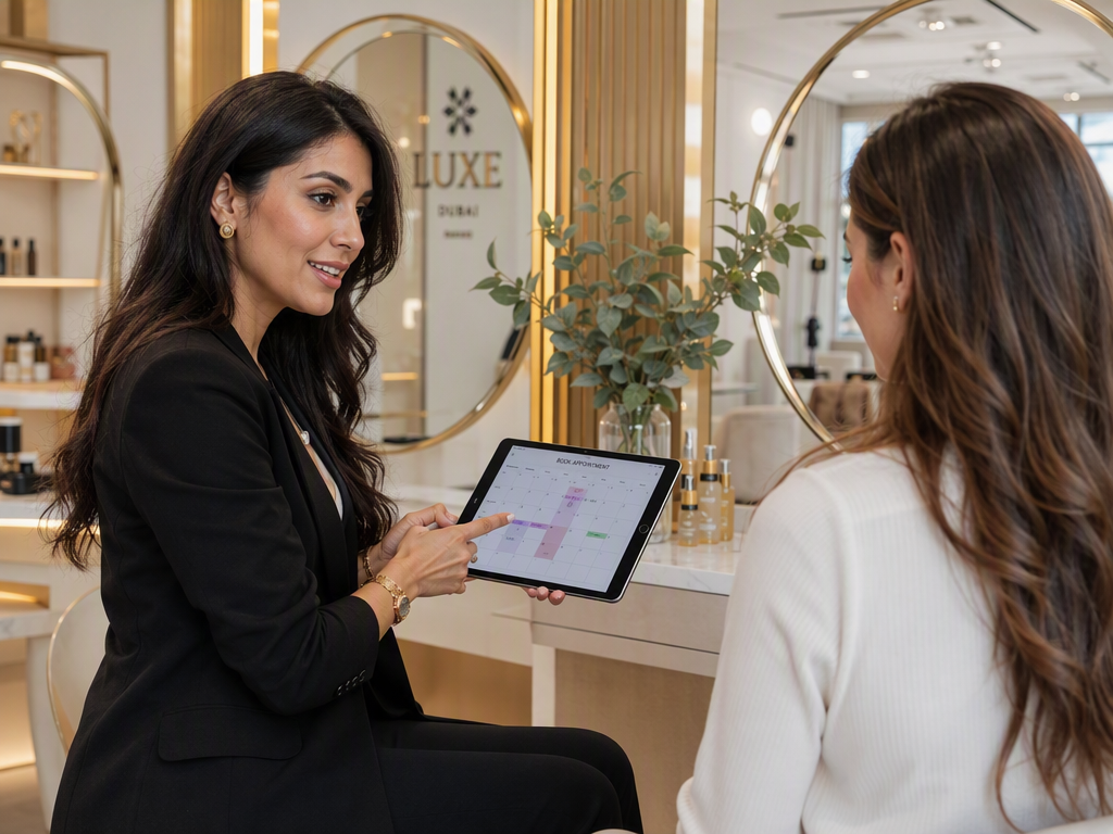 Dubai salon interior