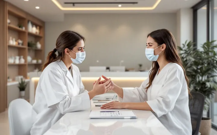 Modern dental clinic reception prepared for general dentistry patients